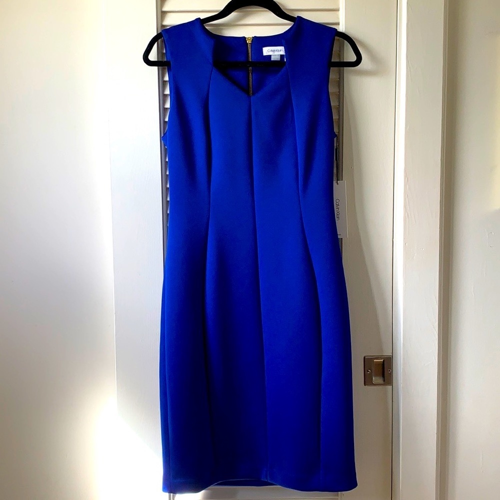 Royal Blue Calvin Klein Dress